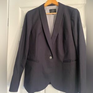 J. Crew Blue Parke Wool One Button Women’s Blazer Sz 12